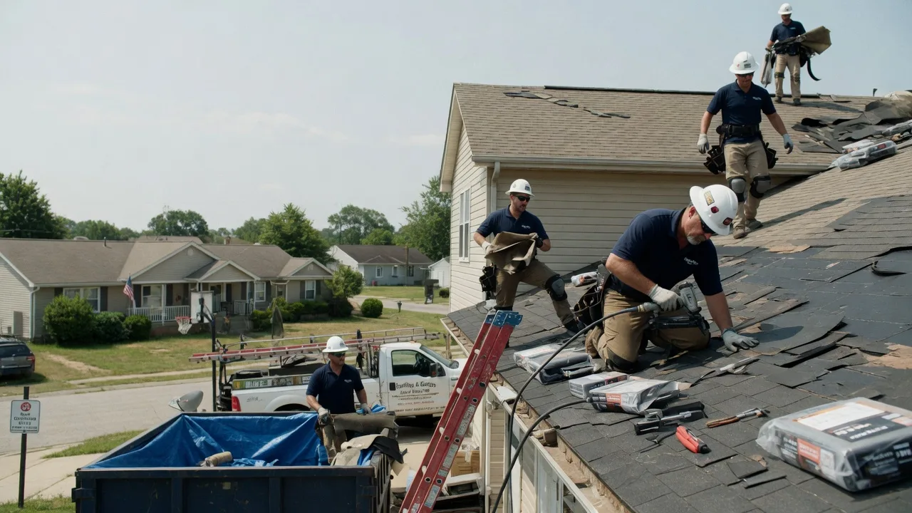 Roof Replacement in Maunie, IL near me